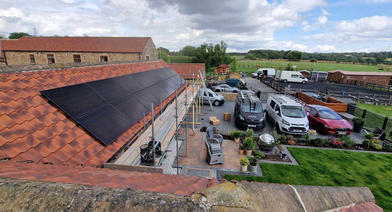 Solar PV & Battery storage in Morthen, Rotherham